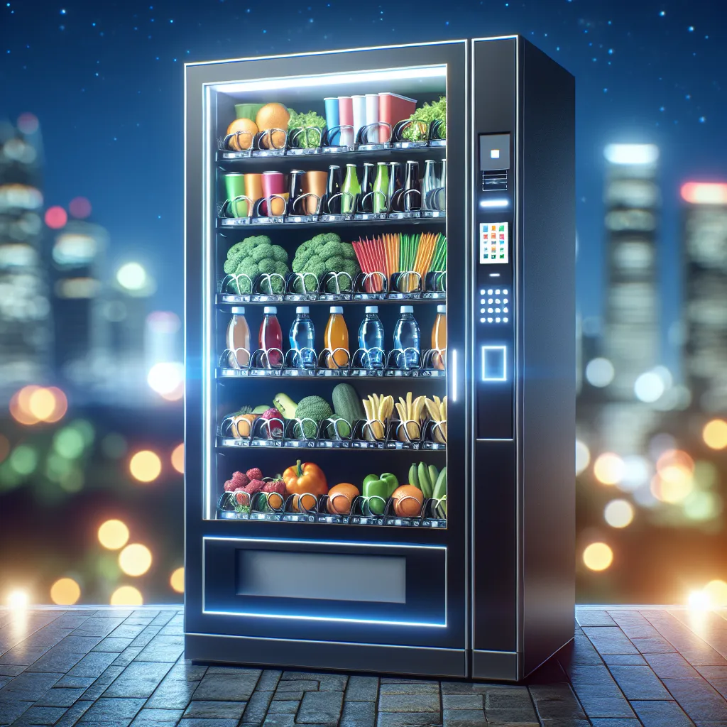 Innowacyjne automaty sprzedażowe – świeże produkty zawsze pod ręką