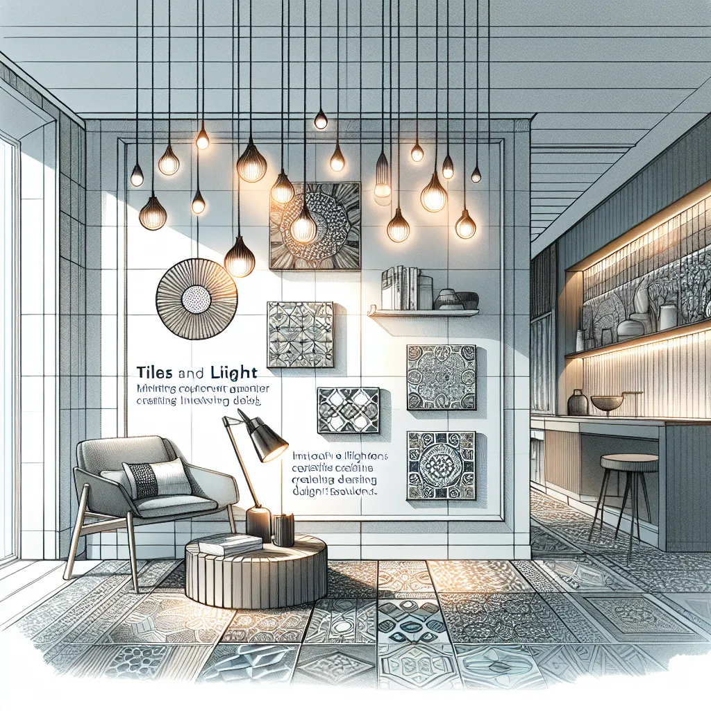 Płytki i światło duetem nowych trendów w aranżacji wnętrz