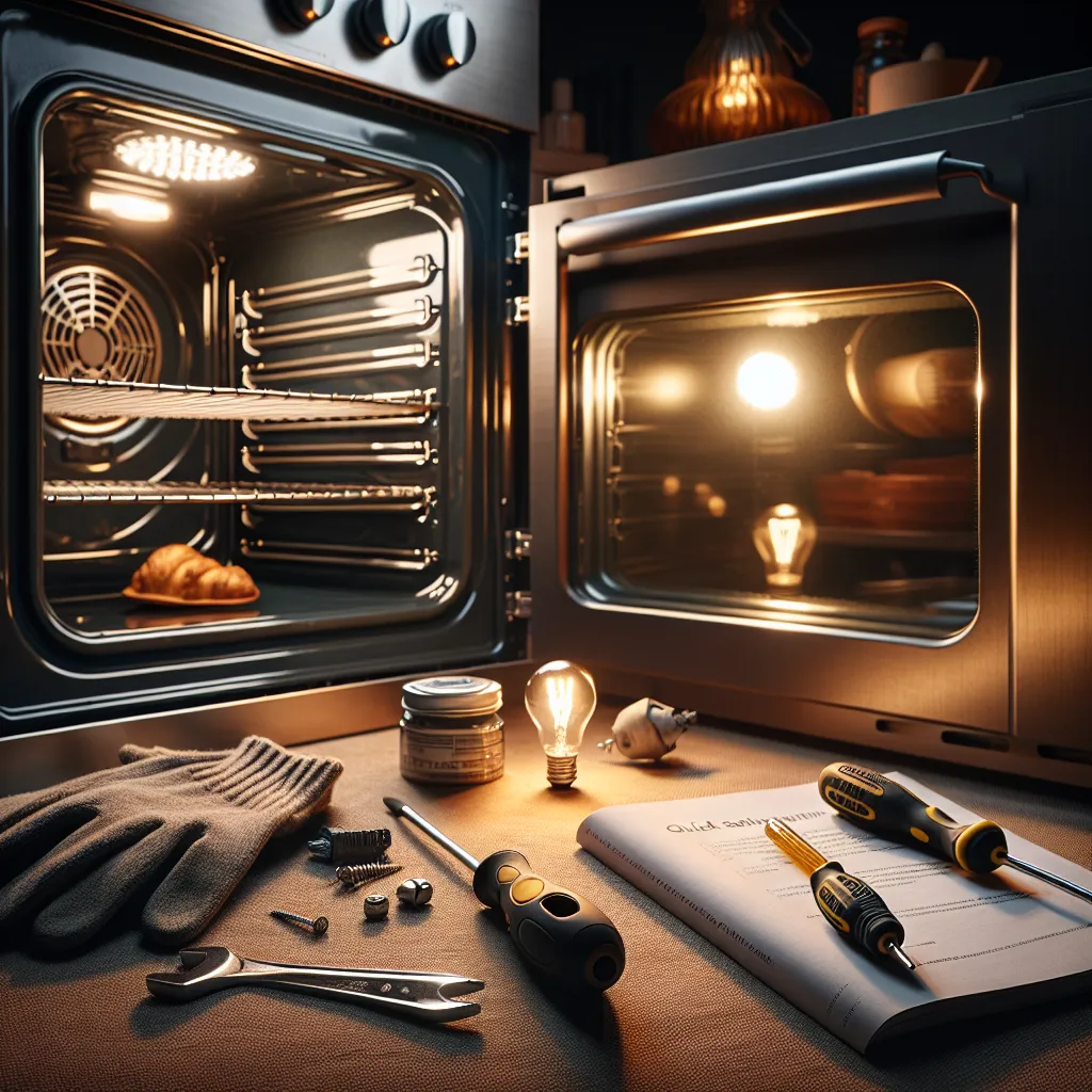 Piekarnik bez światła? Szybkie rozwiązania na naprawę oświetlenia