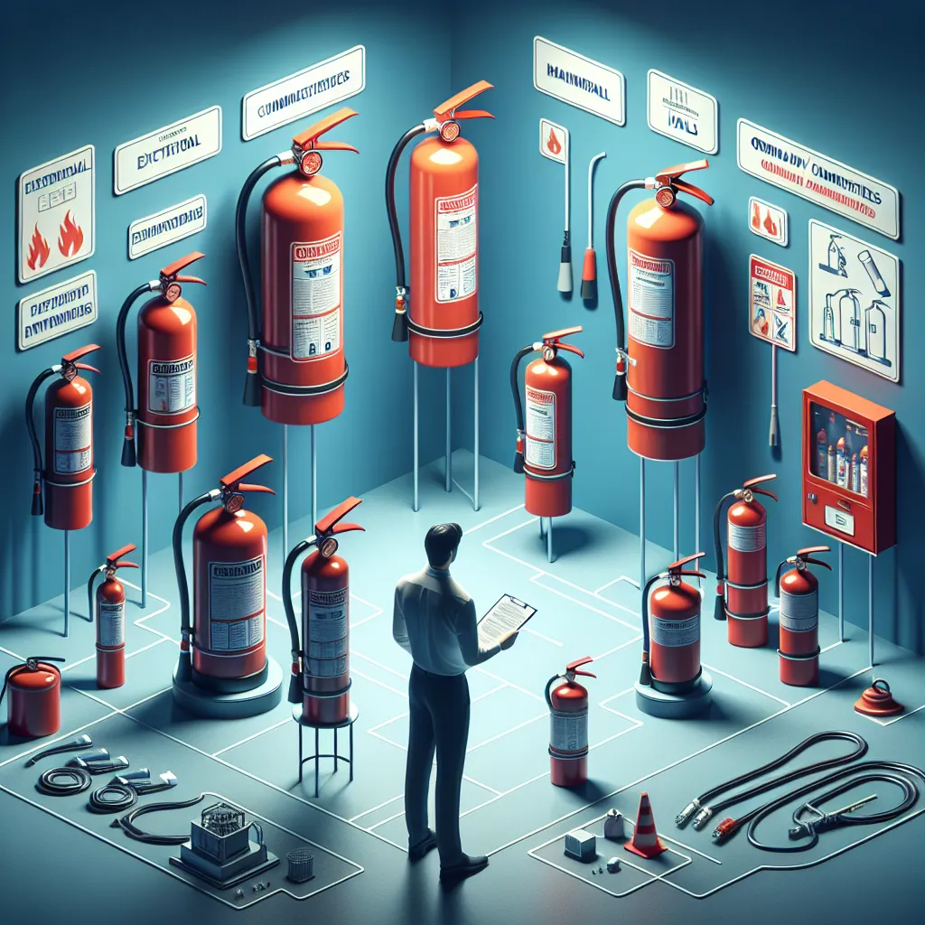 Zabezpiecz firmę: dobierz odpowiednie gaśnice do hal, magazynów i zakładów produkcyjnych